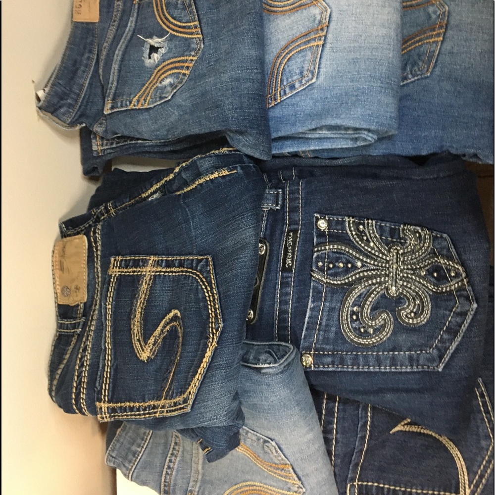 JEANS JEANS JEANS check out my closet! Create a bundle for a discount